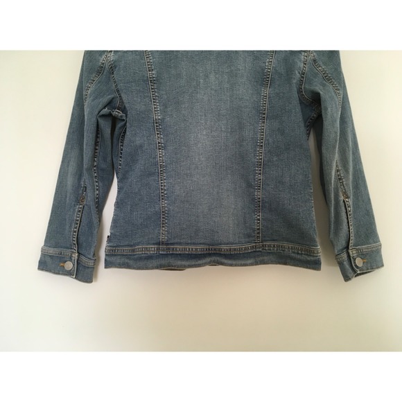 VTG Ralph Lauren Polo Jeans Co. Blue Jean Jacket Womens Sz S Cowboy Rodeo Y2K - Picture 12 of 16